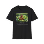 Vegan Chicken Salad Funny Gift-Unisex T-Shirt - Image 3