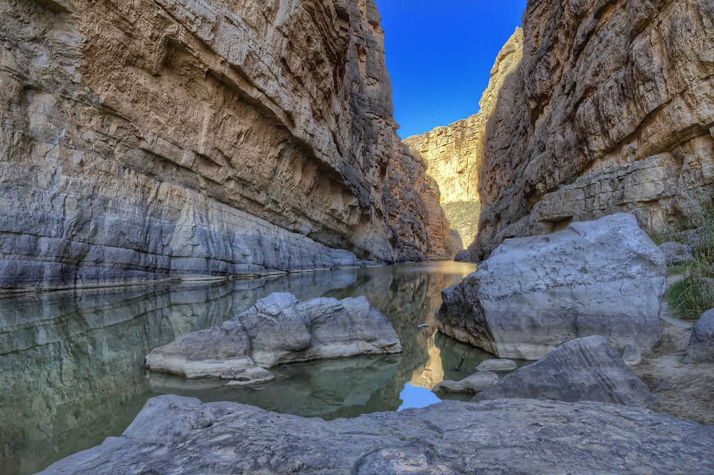 Santa Elena Canyon in Big Bend National Park, West Texas