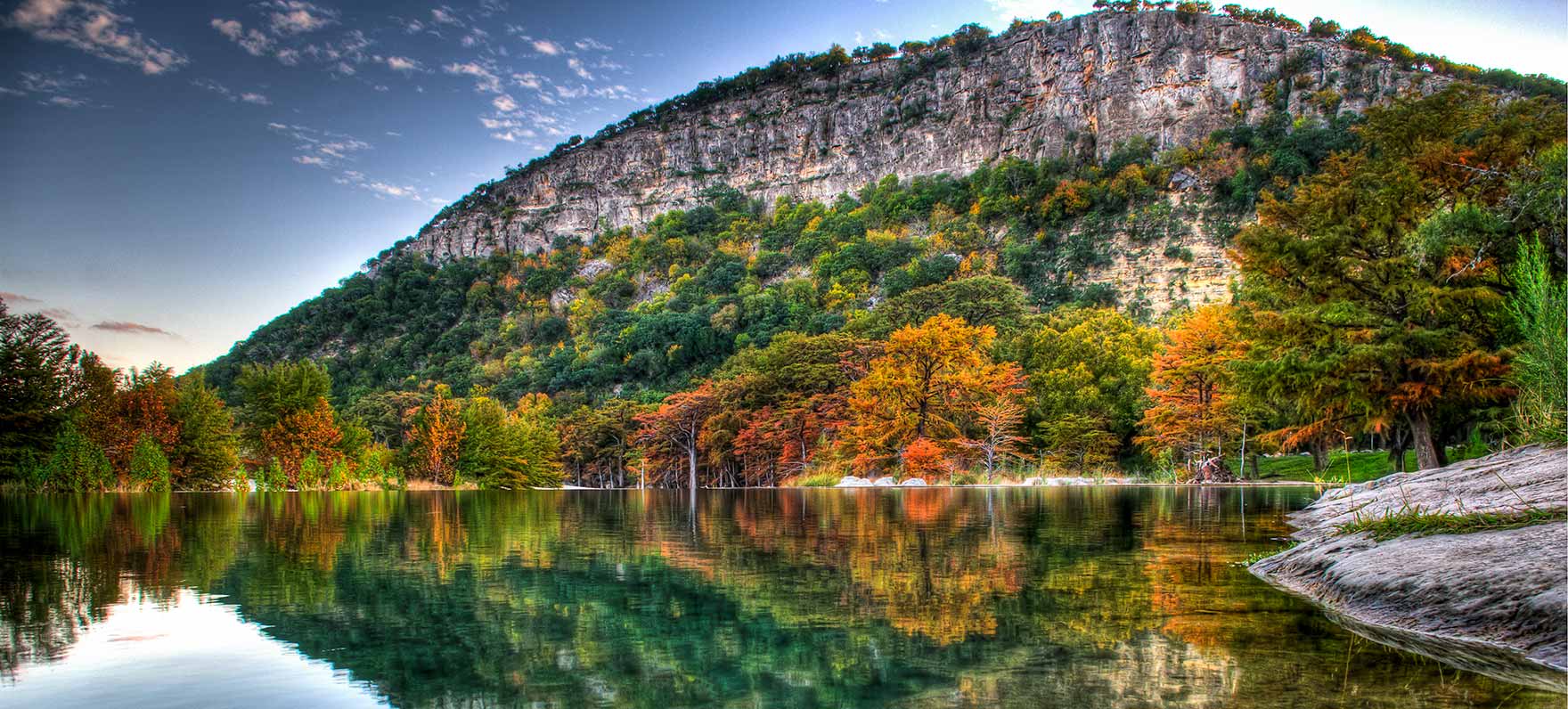 Garner State Park in Fall