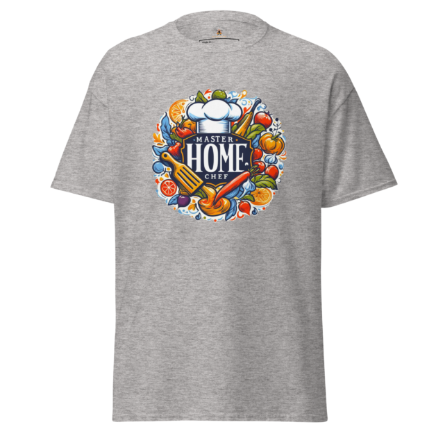 Master Home Chef gear classic tee, sport grey