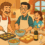 Mullethead and Millie, Hambone and Hillary cook for mothers day picnic