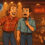 Mullethead and Hambone at open mic night in Texas honky-tonk bar.