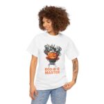 Boo B Q Master Funny BBQ Grill Halloween Pumpkin Unisex Tee - Image 2